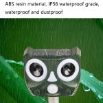 119A Solar-Ultraschall-Insektenschutzmittel für den Außenbereich, Tierschutzmittel, Ultrasonic Insect Repellent – Bild 10