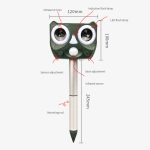 119A Solar-Ultraschall-Insektenschutzmittel für den Außenbereich, Tierschutzmittel, Ultrasonic Insect Repellent – Bild 3