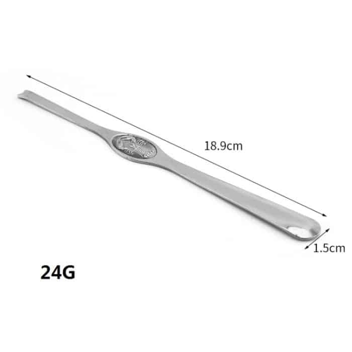 Krabbenlöffel und Hummergabel aus Edelstahl, Küchenutensilien – Bild 3