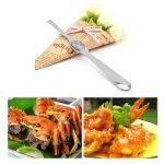 Krabbenlöffel und Hummergabel aus Edelstahl, Küchenutensilien – Bild 5