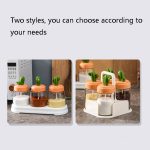 1160 Cactus Kitchen Season Tank Gewürzflaschen-Kombinationsset, Four Packs, Three Packs – Bild 2