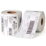 Thermoselbstklebendes Versandetikettenpapier ist für den XP-108B-Drucker geeignet, 100 x 100 x 500 Sheet/ Roll, 100 x 150 x 350 Sheet/ Roll – Bild 2