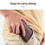 Contacts Family CF1114 Leder-Uhrenbox, Retro-Crazy-Horse-Leder-Reißverschluss-Paar-Uhrentasche, CF1114 – Bild 7