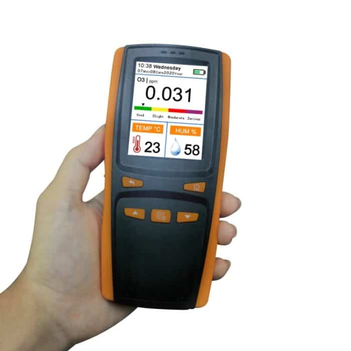 DM509-O3 Handheld Tragbarer Ozonanalysator O3 Ozon Gasdetektor Intelligent Sensor Ozonzähler – Bild 3