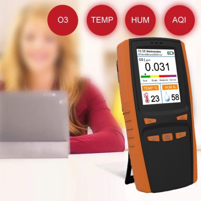 DM509-O3 Handheld Tragbarer Ozonanalysator O3 Ozon Gasdetektor Intelligent Sensor Ozonzähler – Bild 5