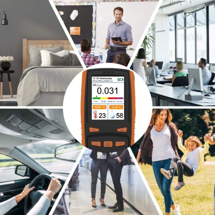 DM509-O3 Handheld Tragbarer Ozonanalysator O3 Ozon Gasdetektor Intelligent Sensor Ozonzähler – Bild 7