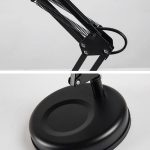 Einfache 150-Watt-Infrarot-Physiotherapielampe für den Haushalt mit langem Metallarm, US-Stecker, Button Switch (Black), Button Switch (White), Timing Temperature Adjustment (White), Timing Temperature Adjustment (Black) – Bild 3