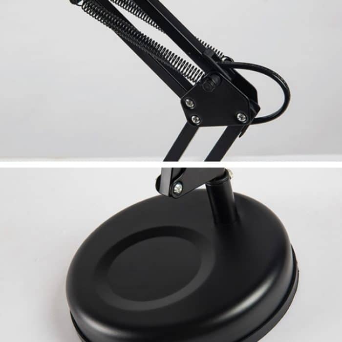 Einfache 150-Watt-Infrarot-Physiotherapielampe für den Haushalt mit langem Metallarm, US-Stecker, Button Switch (Black), Button Switch (White), Timing Temperature Adjustment (White), Timing Temperature Adjustment (Black) – Bild 3