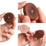 Brot-Baguette-Rundmesser, doppelseitiges Brotschneidemesser aus Holz mit 5 Klingen, Beech, Flower Pear Wood, Pattern 1 Flower Pear Wood, Pattern 2 Flower Pear Wood, Pattern 3 Flower Pear Wood, Pattern 4 Flower Pear Wood, Pattern 5 Flower Pear Wood... – Bild 4