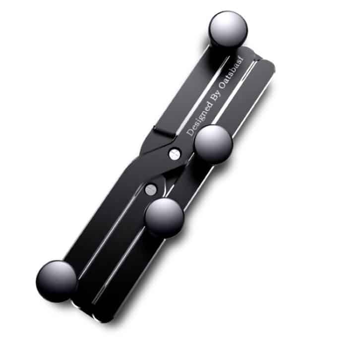 Oatsbasf 02750 Schwerkraft-Auto-Handyhalterung, Navigations-Schnallenhalterung im Auto, Luftauslasshalterung – Bild 1