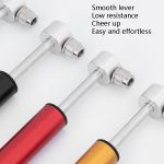 Fahrrad kleine Pumpe aus Aluminiumlegierung, tragbarer Mini-Basketball-Ernährungsschlauch, Aluminum Alloy Pump(Black), Aluminum Alloy Pump(Red), Aluminum Alloy Pump(Blue), Aluminum Alloy Pump(Silver), Aluminum Alloy Pump(Golden) – Bild 5