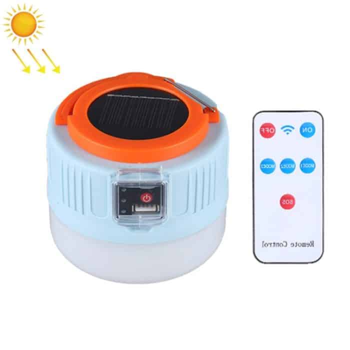 Solar Camping Licht Haushalt Outdoor LED Beleuchtung Glühbirne Licht, Stil:, 508 Remote Control (Blue Orange), 509 Charging (Blue Orange), 508 Remote Control (Black Gold) – Bild 1