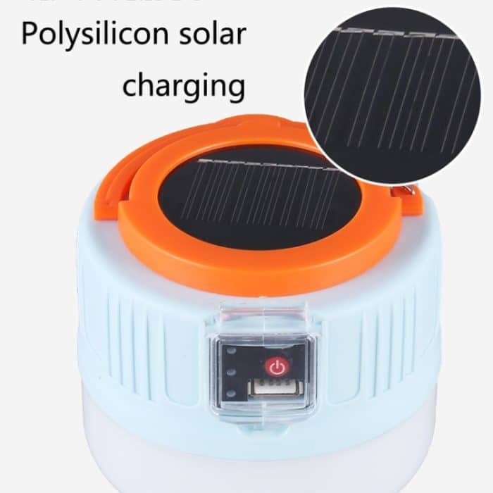 Solar Camping Licht Haushalt Outdoor LED Beleuchtung Glühbirne Licht, Stil:, 508 Remote Control (Blue Orange), 509 Charging (Blue Orange), 508 Remote Control (Black Gold) – Bild 4