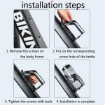 WEST BIKING YP0704032 Fahrrad-Flaschenrahmen, multifunktionaler Reifenstangen-Wasserbecherhalter, WEST BIKING YP0704032 – Bild 7