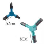 Trampolin 360 Grad automatisch rotierender Sprinkler Gartenwasserspielzeug, Größe:, Large (Green), Small (Blue) – Bild 3