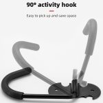 2 PCS Fahrrad Schmetterling Wand Hängen Haken Park Rack Hängen Wand Fahrrad Display Ständer, Bicycle Display Stand – Bild 4