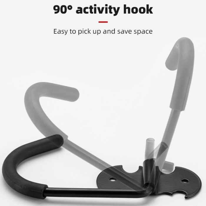 2 PCS Fahrrad Schmetterling Wand Hängen Haken Park Rack Hängen Wand Fahrrad Display Ständer, Bicycle Display Stand – Bild 4