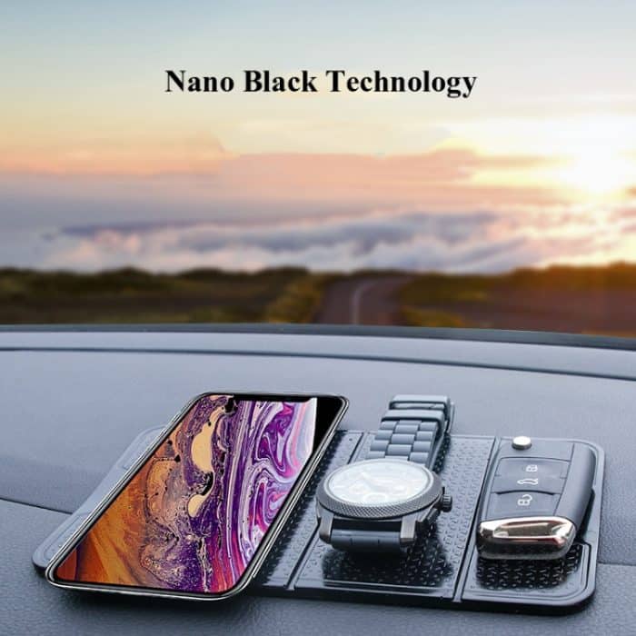 2 PCS R-1337 Multifunktionale Klapphalterung Auto Mittelkonsole Klebehalterung Handy Antirutschmatte Aufbewahrungsmatte, R-1337 – Bild 3