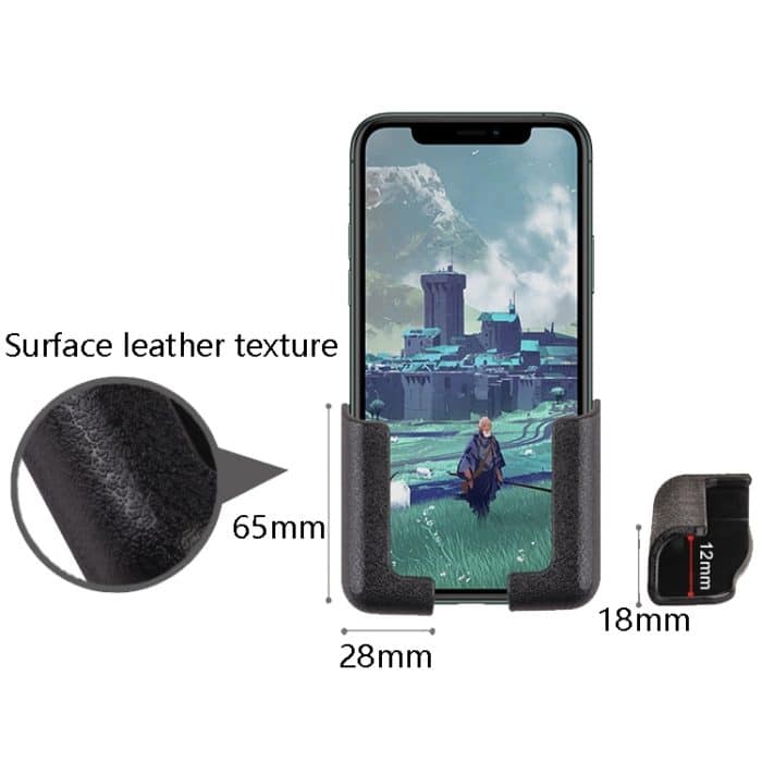 3 Paar Auto-Fahrsteuereinheit Paste Handyhalter Einstellbare Breite Fahrzeugnavigationsständer – Bild 3