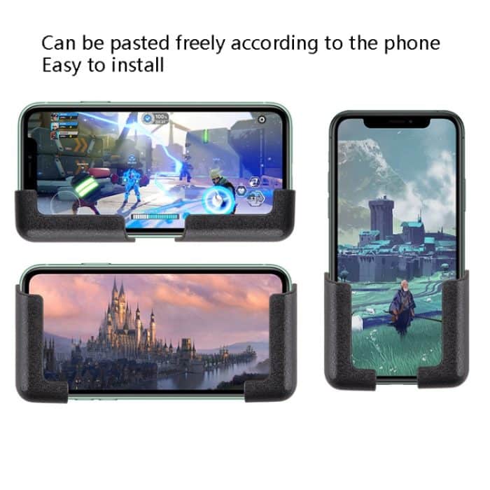 3 Paar Auto-Fahrsteuereinheit Paste Handyhalter Einstellbare Breite Fahrzeugnavigationsständer – Bild 7