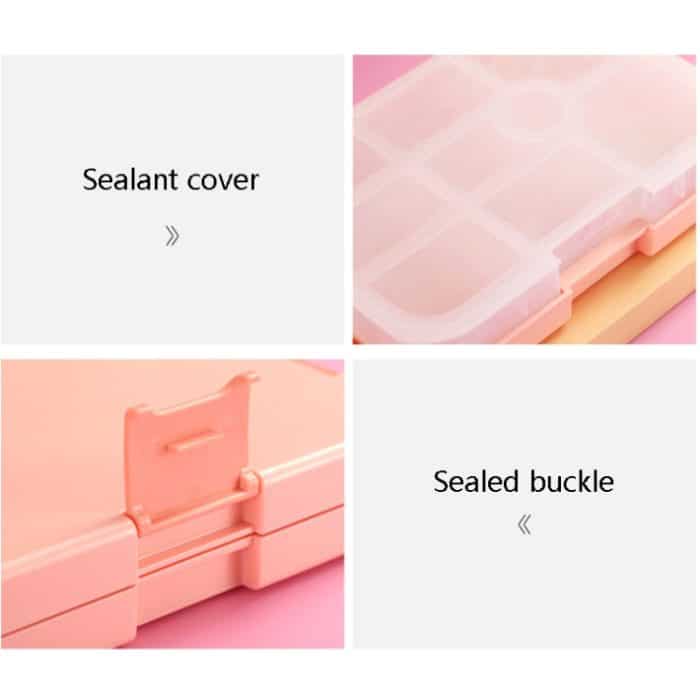 XINGCHENG XC-451 Mikrowellen-Studenten-Lunchbox, Kunststofffach, tragbare Lunchbox – Bild 6