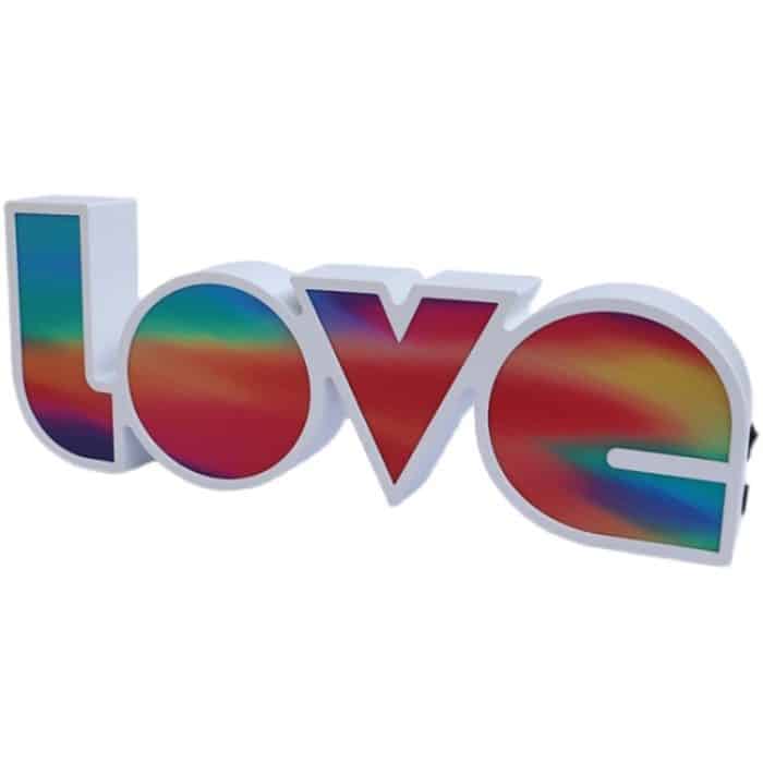 HS-1255 Hochzeit Valentinstag Geständnis LIEBE LED-Buchstabenlampe Liebesthema Modellierlampe, C – Bild 2