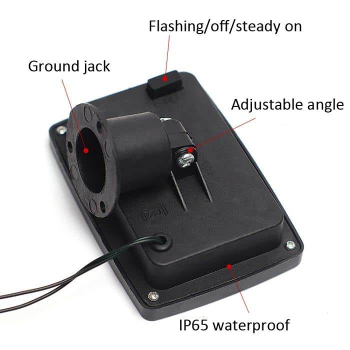 Solar Outdoor Korridor Lichterkette IP65 Eisen Festival Dekoration Lichterketten, 4m 10LEDs, 6m 20LEDs – Bild 4