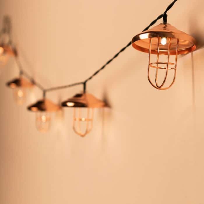 Solar Outdoor Korridor Lichterkette IP65 Eisen Festival Dekoration Lichterketten, 4m 10LEDs, 6m 20LEDs – Bild 7