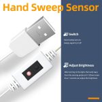 Pflanzenwachstumslampe, LED-Lichtleiste, Hand-Sweep-Dimmung, volles Spektral-Pflanzenfülllicht, 2 PCS 0.5m Waterproof, 1m Waterproof, 2m Waterproof, 3m Waterproof, 2 PCS 0.5m Non-waterproof, 1m Non-waterproof, 2m Non-waterproof, 3m Non-waterproof – Bild 3