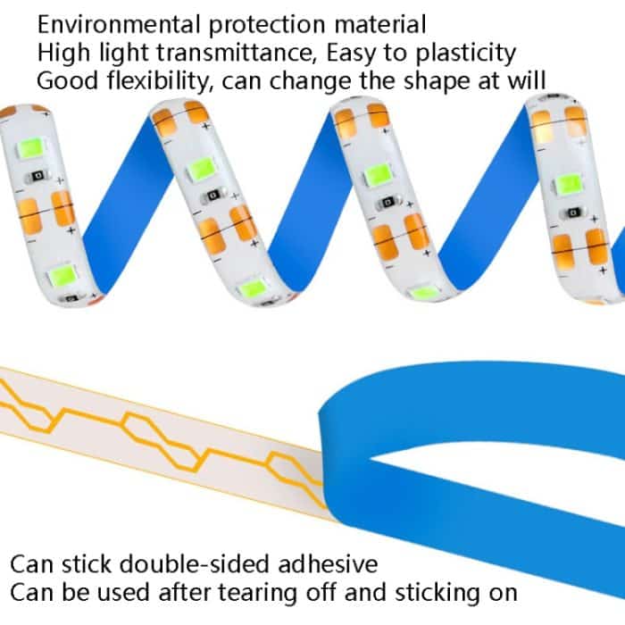 Pflanzenwachstumslampe, LED-Lichtleiste, Hand-Sweep-Dimmung, volles Spektral-Pflanzenfülllicht, 2 PCS 0.5m Waterproof, 1m Waterproof, 2m Waterproof, 3m Waterproof, 2 PCS 0.5m Non-waterproof, 1m Non-waterproof, 2m Non-waterproof, 3m Non-waterproof – Bild 5