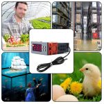 MH-1210W Digital LCD-Temperaturregler Thermoelement-Thermostatregler mit Sensor-Termometer, Temperaturbereich: -50 bis 110 Grad Celsius – Bild 7