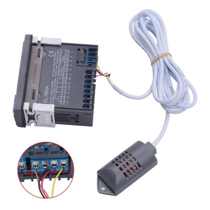 ZL-7801A Dual-Ausgang Intelligenter Temperatur- und Luftfeuchtigkeitsleiterautomatischer Temperaturleiter – Bild 4