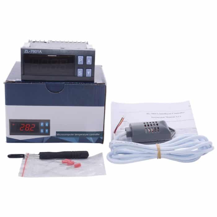 ZL-7801A Dual-Ausgang Intelligenter Temperatur- und Luftfeuchtigkeitsleiterautomatischer Temperaturleiter – Bild 7