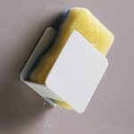 Schwammhalter für die Küchenspüle. Wandmontierter Scheuerschwamm-Abflussständer, Sink Sponge Rack(White) – Bild 5