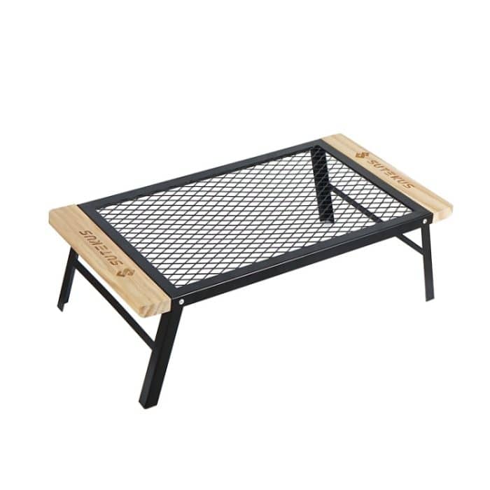 TBD0573570001A.jpg CLS Outdoor Klappbarer Netztisch Camping Eisen Klapptisch Tragbarer Grillständer Auto Campingständer – Bild 1