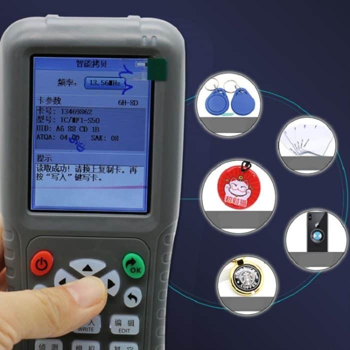 CopyKey-X5 Zugangskontroll-Aufzugskarten-Duplikator, ID-Proximity-Karte, vollständige Verschlüsselung, Entschlüsselung, Schlüsselmaschine – Bild 6