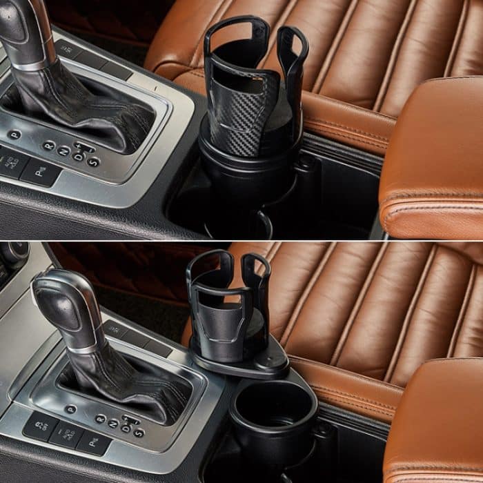 Multifunktionales Auto-Tassenregal, modifiziertes Tassenmatten-Getränkeregal, SB-1099 Matt Black, SB-1099 Carbon Fiber Black – Bild 6