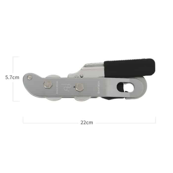 XINDA XD8604 Handgesteuertes Kletterstopp-Abseilgerät für den Außenbereich, Abseilgerät, XINDA XD8604 (Blue), XINDA XD8604 (Silver) – Bild 2