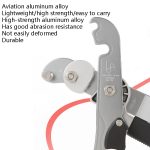 XINDA XD8604 Handgesteuertes Kletterstopp-Abseilgerät für den Außenbereich, Abseilgerät, XINDA XD8604 (Blue), XINDA XD8604 (Silver) – Bild 3