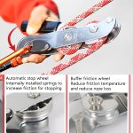 XINDA XD8604 Handgesteuertes Kletterstopp-Abseilgerät für den Außenbereich, Abseilgerät, XINDA XD8604 (Blue), XINDA XD8604 (Silver) – Bild 5