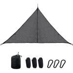 Outdoor-Mehrpersonen-Hängematte, großes Himmelbaumzelt, Luft-Camping-Hängematte, Dreieck-Hängematte,, 2.9m Black