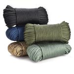 10-adriges 31 m langes Regenschirmseil, Outdoor-Traktionsrettungsbindeseil, Wäscheleine, Zeltseil, Kletterseil, 31m Random Color Delivery – Bild 3