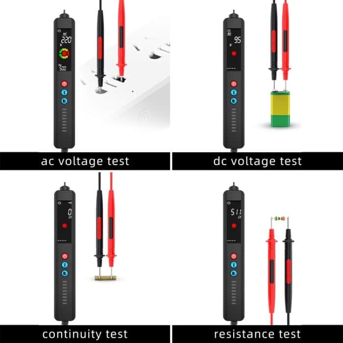 BSD X2 Three-Mode Smart Multimeter Electric Pen Infrarot-Thermometer mit Taschenlampenbeleuchtung – Bild 5