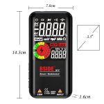 BSIDE Digitalmultimeter 9999 Zählt LCD-Farbdisplay DC AC Spannung Kapazität Diodenmessgerät, S10 Dry Battery Version (Black), S10 Dry Battery Version (Red), S11 Recharge Version (Black), S11 Recharge Version (Red) – Bild 3
