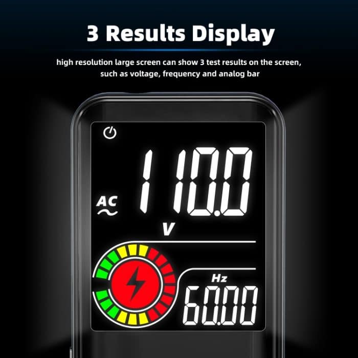 BSIDE Digitalmultimeter 9999 Zählt LCD-Farbdisplay DC AC Spannung Kapazität Diodenmessgerät, S10 Dry Battery Version (Black), S10 Dry Battery Version (Red), S11 Recharge Version (Black), S11 Recharge Version (Red) – Bild 6