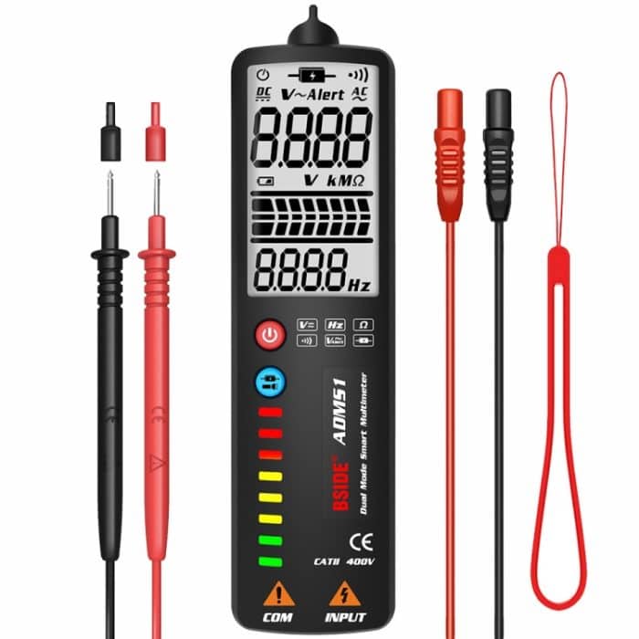 BSIDE Dual-Mode Smart Großbild-Display Multimeter Elektrischer Stift Tragbarer Spannungsdetektor, ADMS1, ADMS1CL – Bild 1