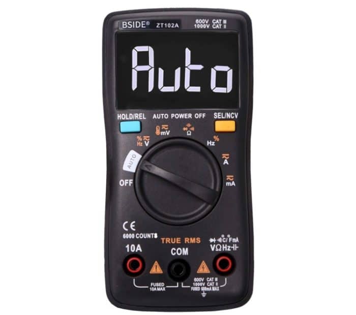 BSDE ZT102A LCD-Anzeige 6000 Wörter Auto Intelligent Getriebe Automatic Range Digital Multimeter – Bild 2