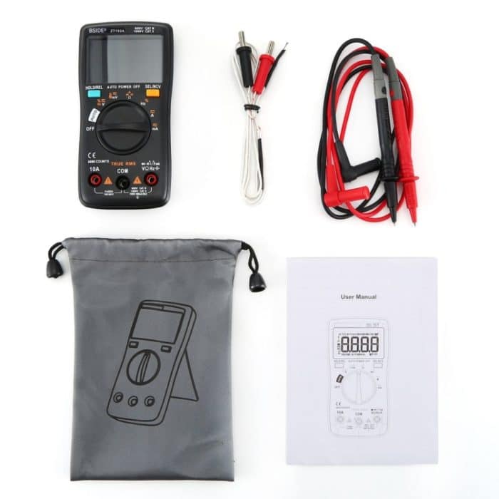 BSDE ZT102A LCD-Anzeige 6000 Wörter Auto Intelligent Getriebe Automatic Range Digital Multimeter – Bild 7