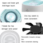 YAGE Haushalts-Mückenvernichtungslampe für den Innenbereich, geräuschloser physischer Fliegenvernichter und Mückenschutz, YAGE M104 – Bild 3