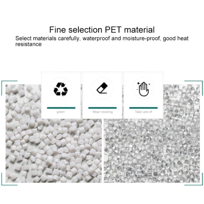 Küchen-Desktop-Garderobe, faltbarer Schrank, Aufbewahrungsregal, White, Transparent – Bild 4